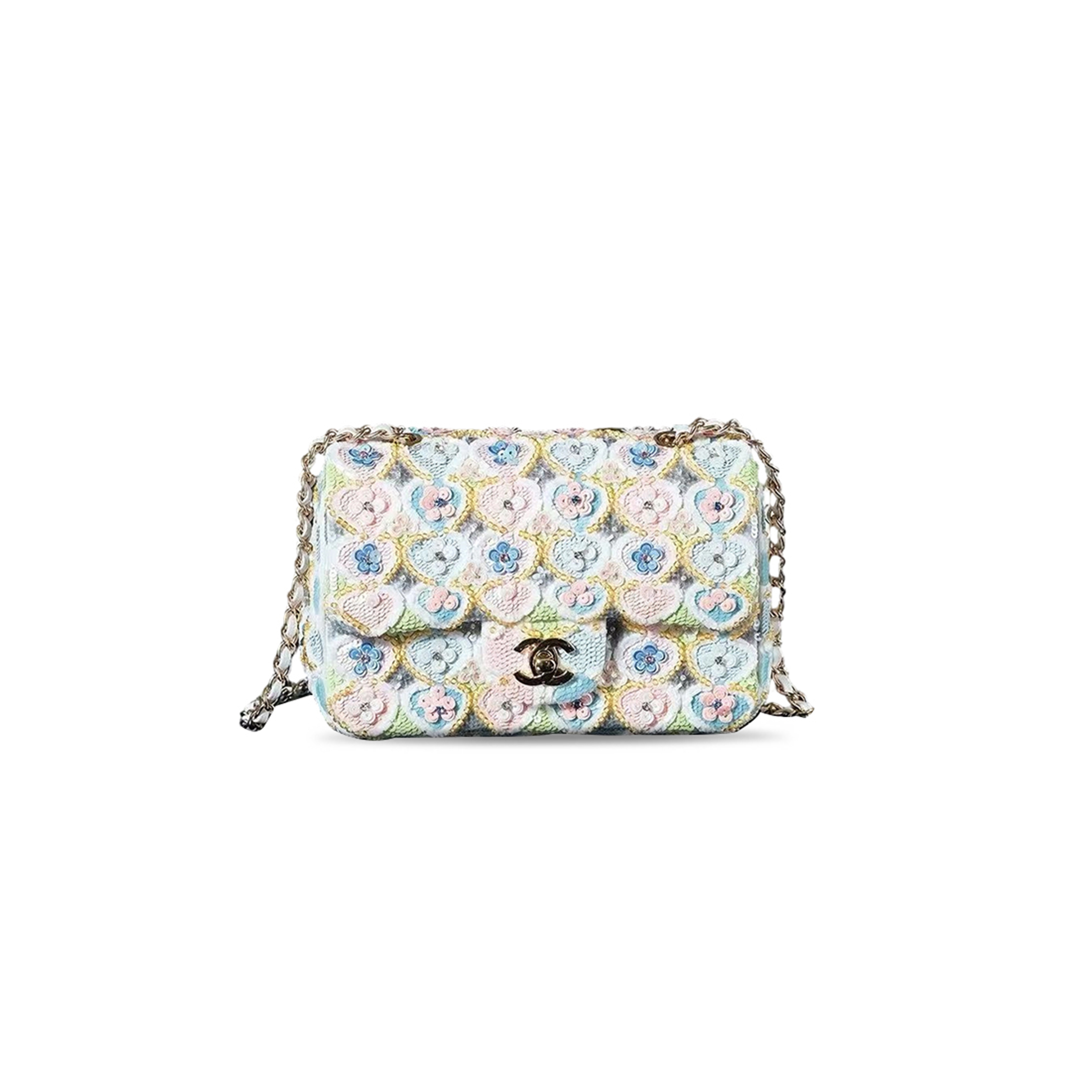 CHANEL MASTER 24A SEQUIN BAG (20*10*7cm)